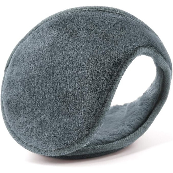 Слушалки за защита на ушите за зимата, PEEIK, Plus, Unisex, Сив