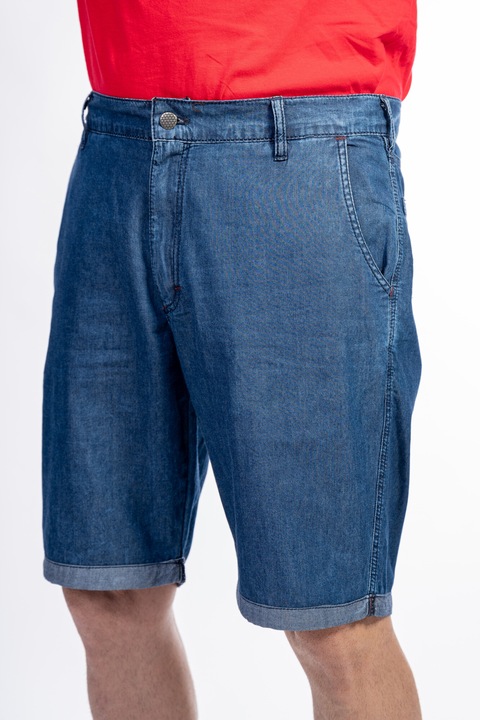 Къси панталони, Dream AZ, деним, 98% памук и 2% еластан, светло син деним, Светлосин, L