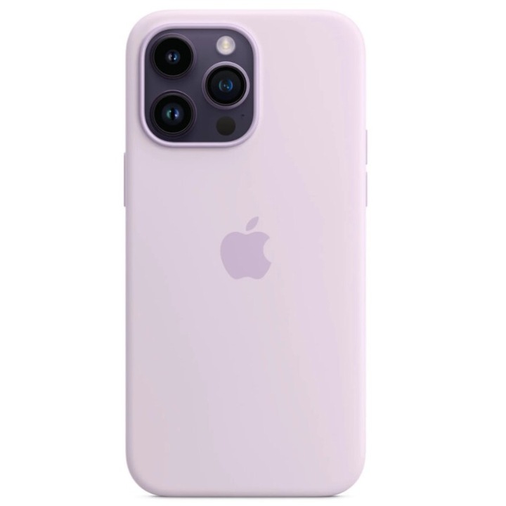 BeSmart iPhone 16 pro max Szilikon tok, világoslila