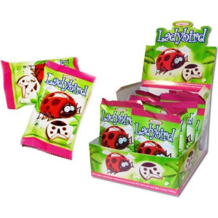 Biscuiti cu ciocolata Lady bird 24buc x 25gr