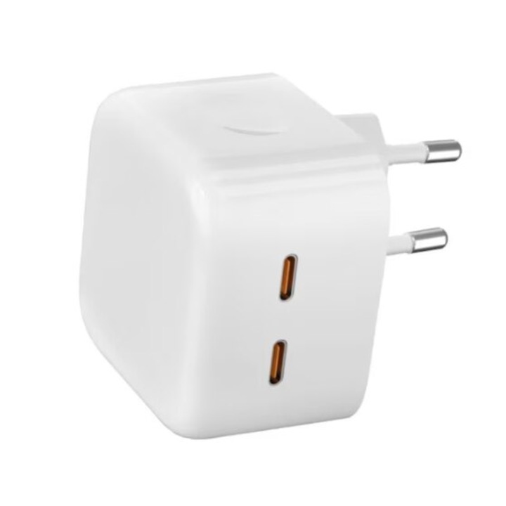 USB-C 35 W-os gyorstöltő Kompatibilis az ipaddal és az iPhone 16, 15, 14, 13 pro max készülékekkel, kábel nélkül