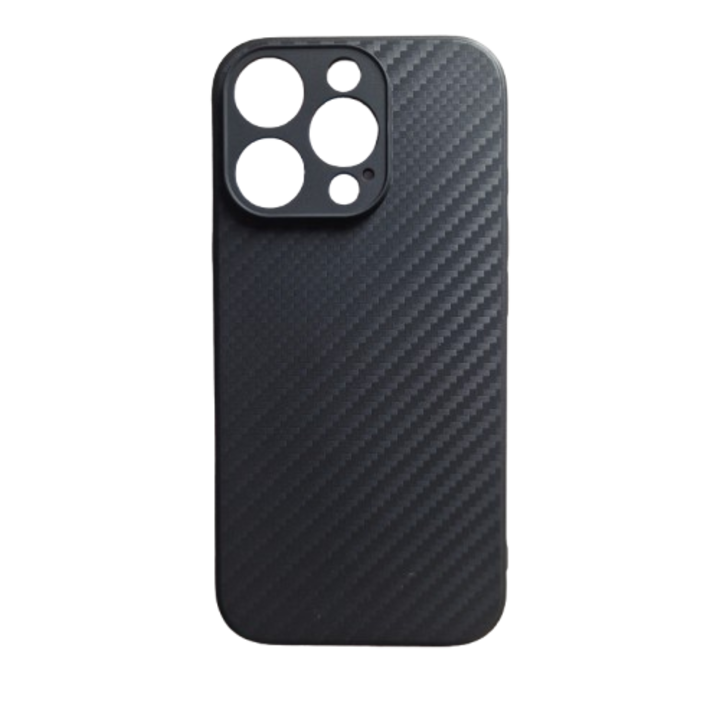 Калъф от меки въглеродни влакна, съвместим с iPhone 16 Pro