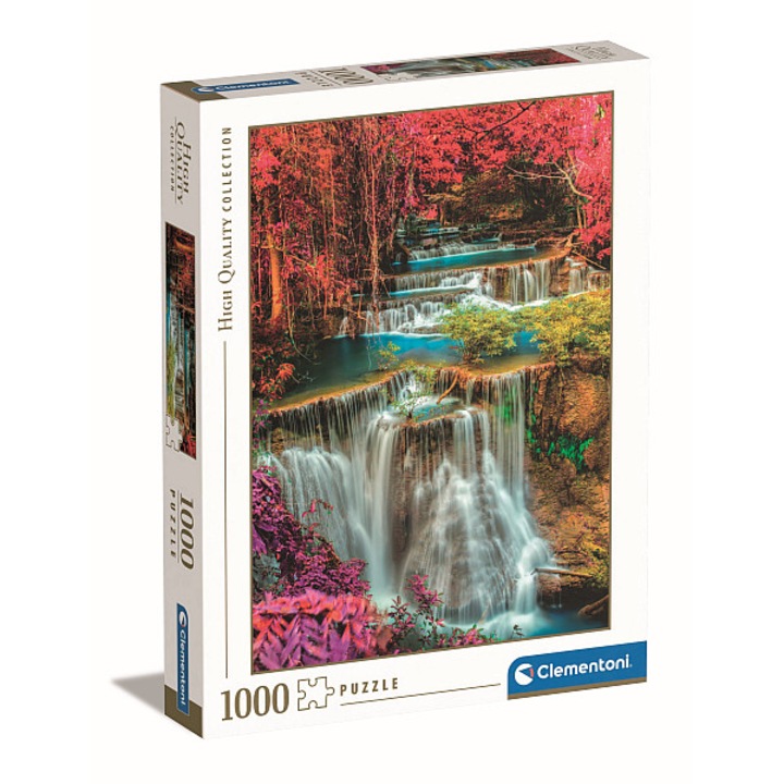 Clementoni puzzle 1000 db-os - Színpompás vízesések