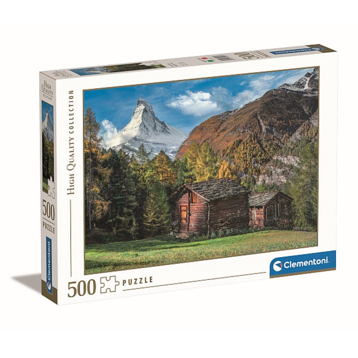 Alpesi táj Matterhorn 500 db-os puzzle Clementoni