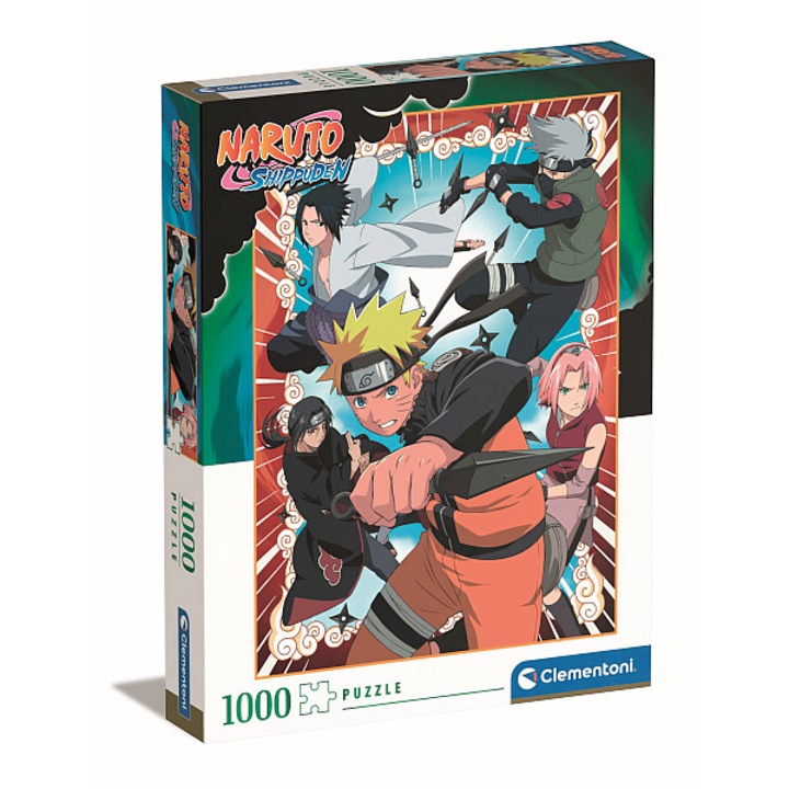 Clementoni 1000 db-os puzzle - High Quality Collection - Naruto vs. Sasuke (39833)