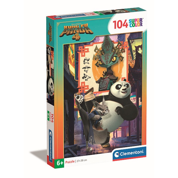 Clementoni Kung fu Panda puzzle 104 db-os