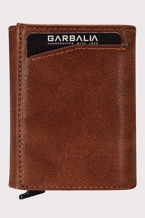 Garbalia, Kihajtható műbőr pénztárca, Barna