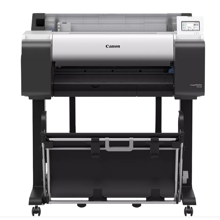 Плотер Canon imagePROGRAF TM-255, A1, Цветен, 24", HDD 500 GB, USB, Мрежа Черен