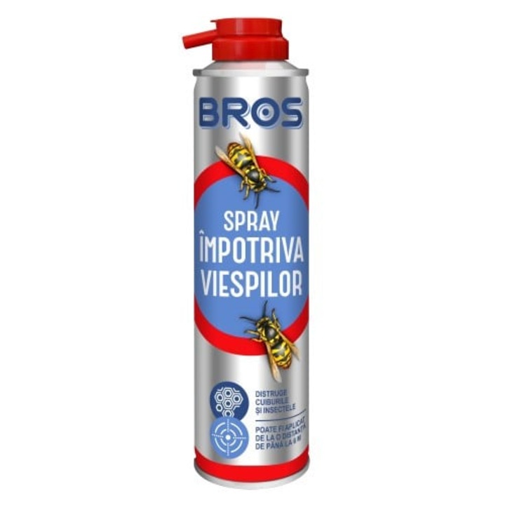 Spray impotriva viespilor si a barzaunilor - tip extinctor eficienta de la 6 m