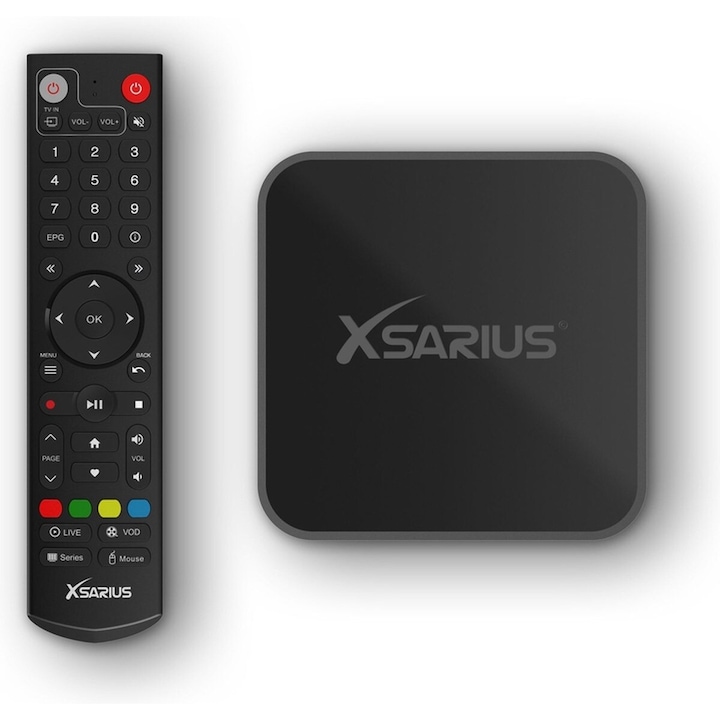 Xsarius Pure 2, 4K UHD, Android 11 Media Player, Iptv Android Box