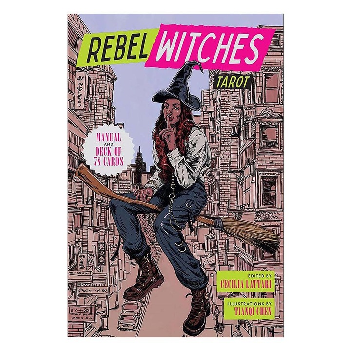 Set carti si carduri Ixia Rebel Witches Tarot - Cecilia Lattari & Tianqi Chen
