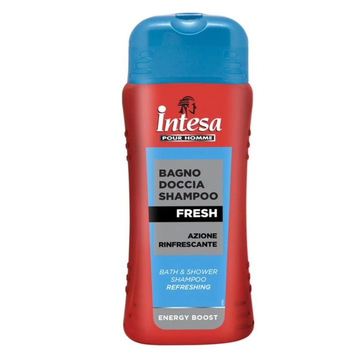 Gel de Dus si Sampon Intesa Energy Boost 500 ml