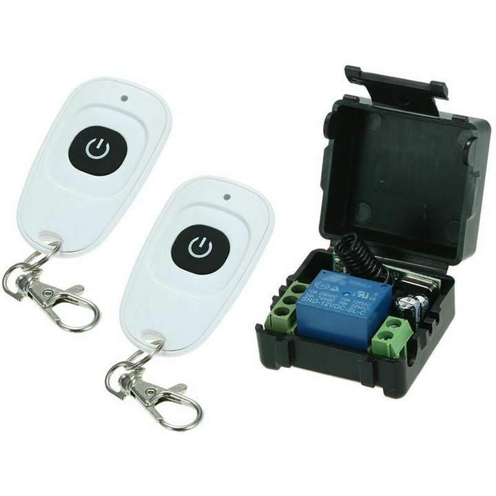 Comutator de control la distanta, Enforose, wireless, tehnologie de codare wireless non-directionala, instalare usoara