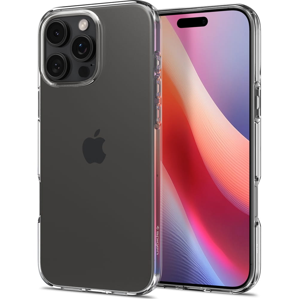 Husa Spigen Liquid Crystal pentru iPhone 16 Pro, transparenta
