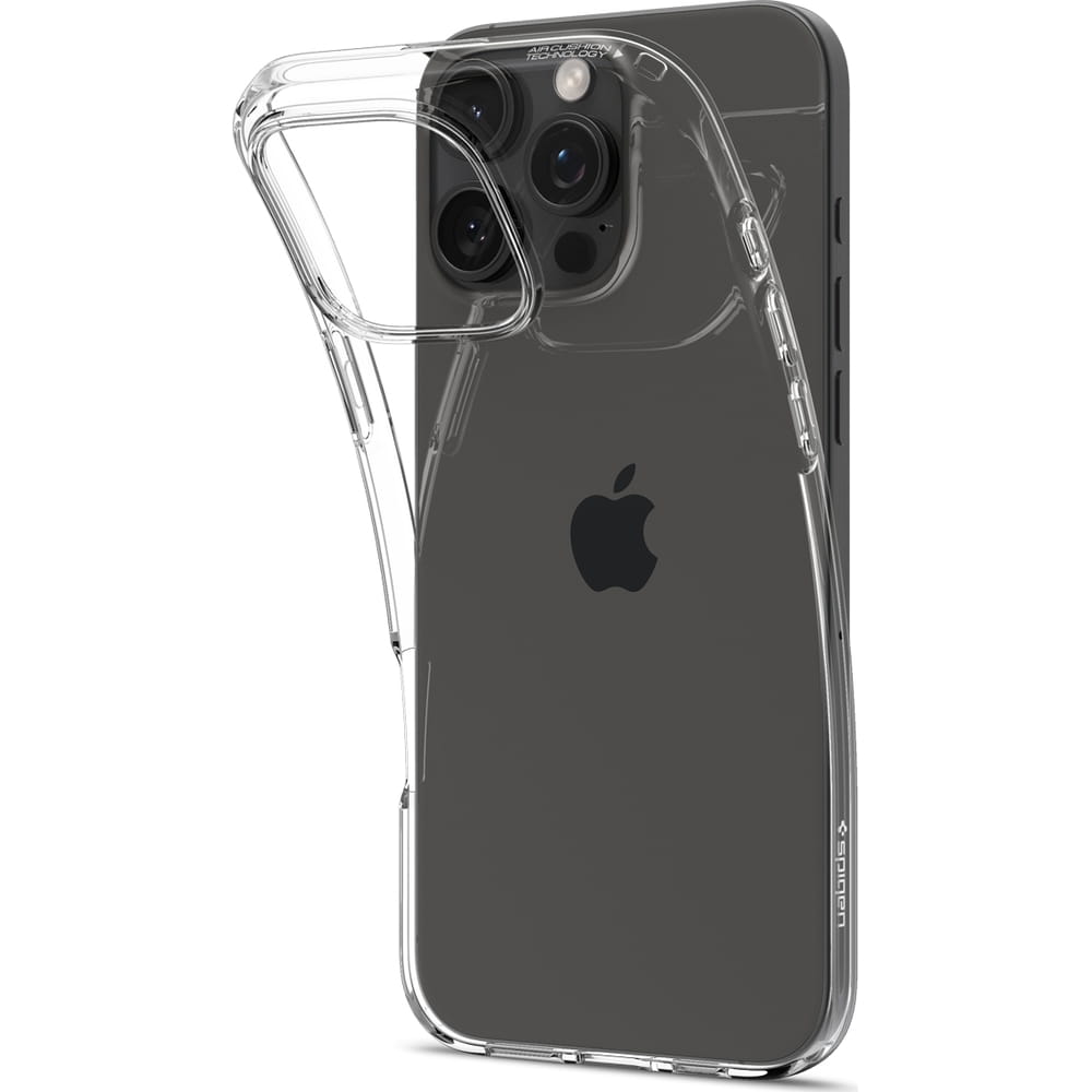 Husa Spigen Liquid Crystal pentru iPhone 16 Pro, transparenta