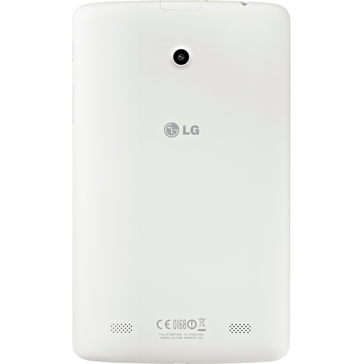 LG G Pad 7 tablet Cortex A7 Quad-Core 1.2 GHz-es processzorral, 7.0", IPS, 1GB RAM, 8GB, Wi-Fi, Bluetooth, GPS, Android 4.4 KitKat, Fehér
