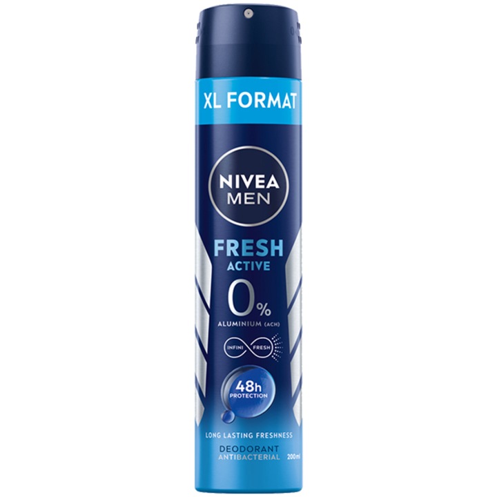 Deodorant spray pentru barbati Nivea Men Fresh Activ, 200ml