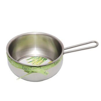 Caserola inox Bioinox, Inoxriv, diametru 16 cm, capacitate 1,2 litri Caserola inox Bioinox, Inoxriv, diametru 16 cm, capacitate 1,2 litri