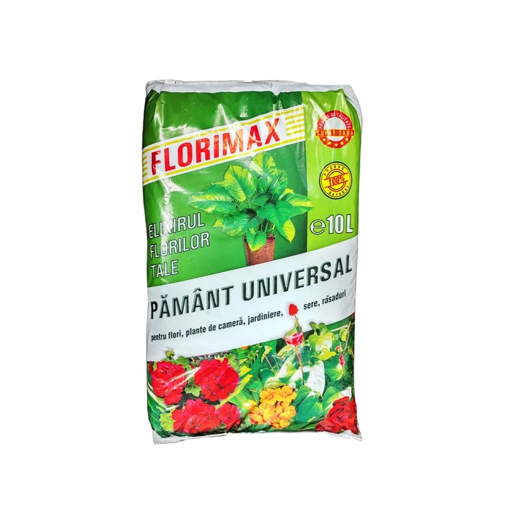 Pamant de flori Universal, Florimax, 10L