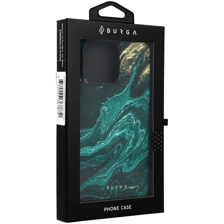 Burga Emerald Pool Tough Magnetic Case за iPhone 16 Pro Max, тъмноцветен