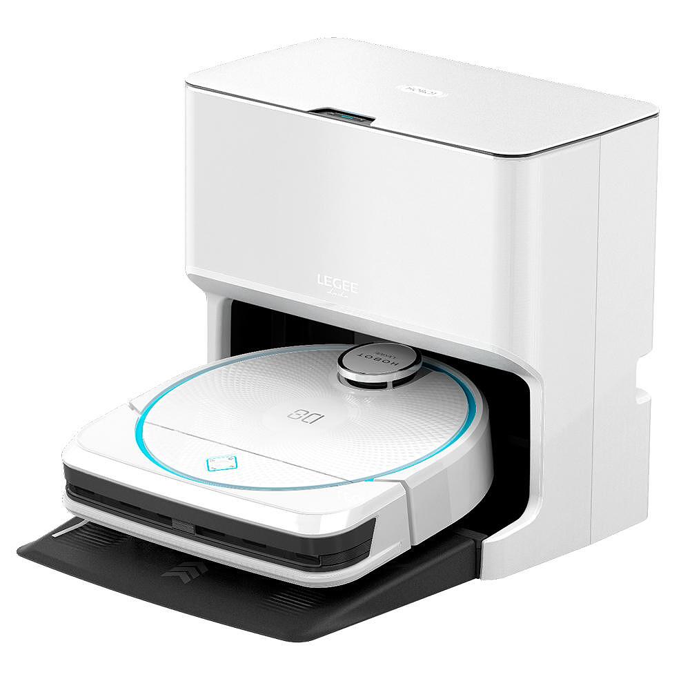 Robot Aspirator Legee D8 + Baza LULU, Spalare, Uscare, Reumplere, Reincarcare