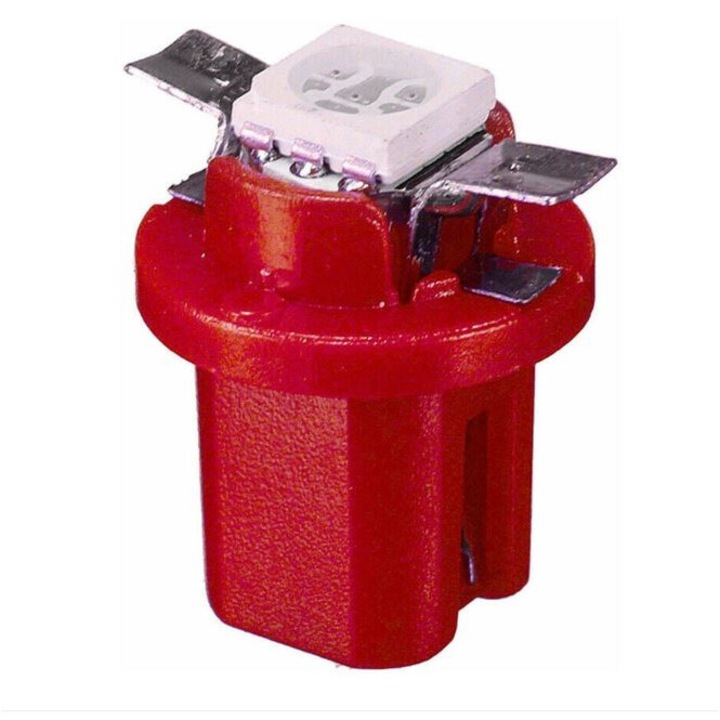 Led auto, GyafiTuning, B8.5D smd 5050, led bord, rosu