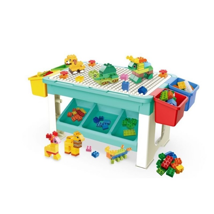 Set de constructii pentru copii eMazing, 69 de piese incluse