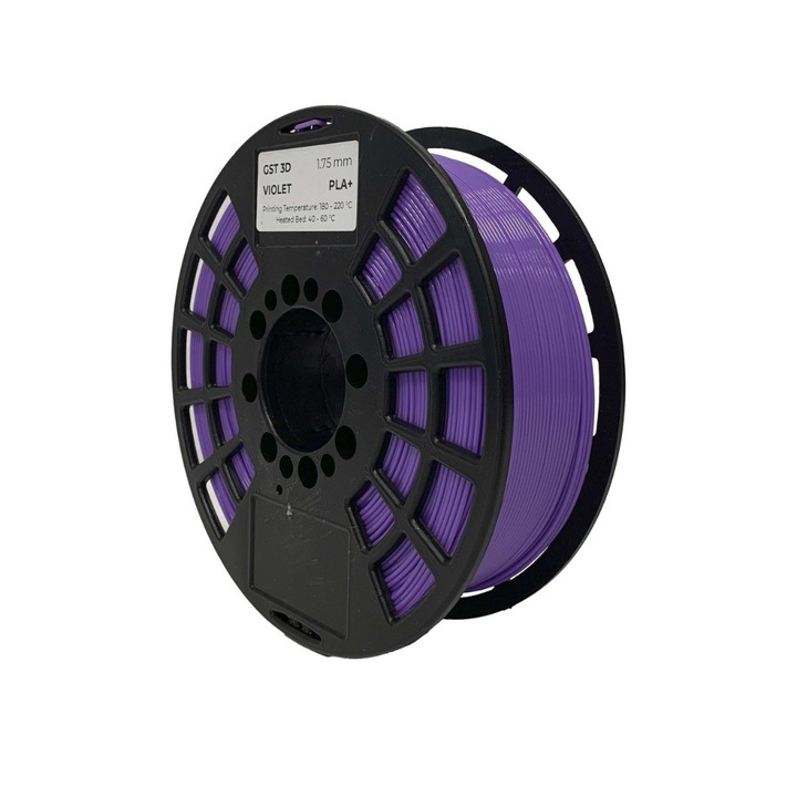 Filament PLA+ GST 3D Violet 1 kg 1, 75 mm