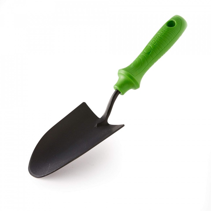 Lopatica din otel vopsit pentru miere cristalizata cu maner din plastic