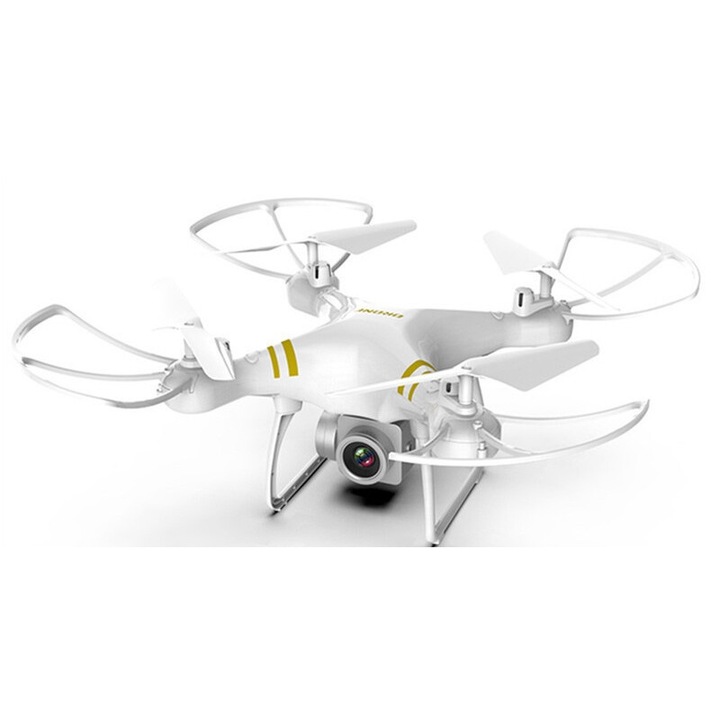 Дрон Mmgoqqt, 8S UAV, 0-120m надморска височина на полета, HD въздушна фотография, червен, 3 комплекта батерии
