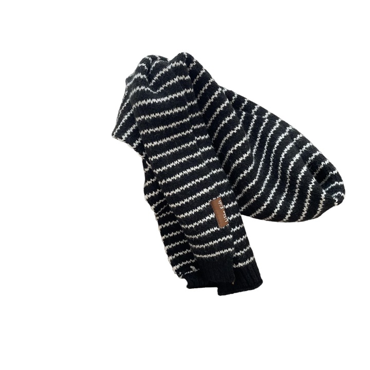 Gyereksál, Mmgoqqt, unisex design, kockás mintás, fekete