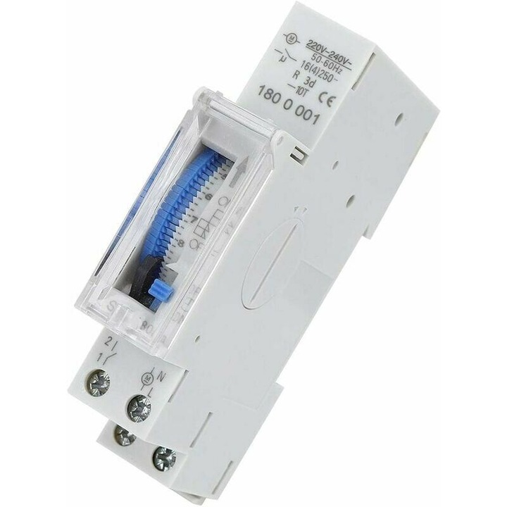 BGHYHYHI programozható időkapcsoló, 16A, 220-240V, készülékek elektronikus vezérléséhez