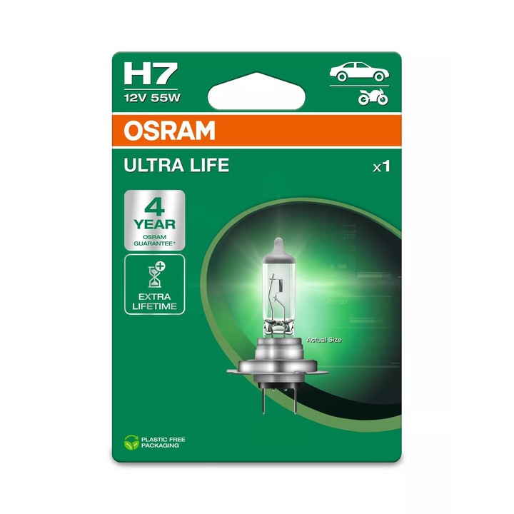 Bec Osram Ultra Life H7 12V 55W PX26d
