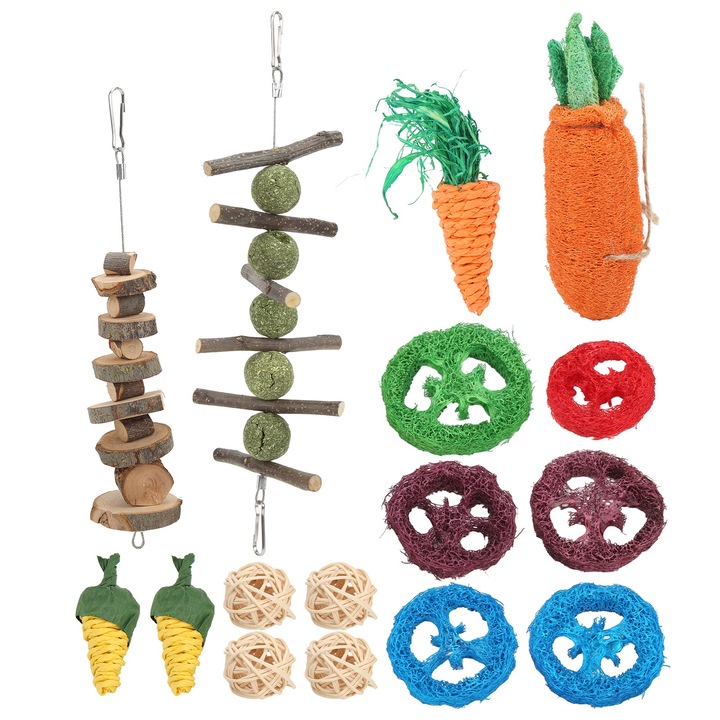 Jucarii pentru iepuri, Enforose, multicolor