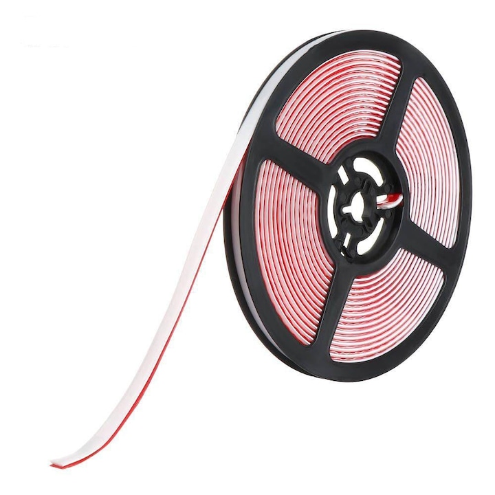 Banda Sanitara de Etansare, Siliconica, Latime 8 mm, Lungime 6m, Alb