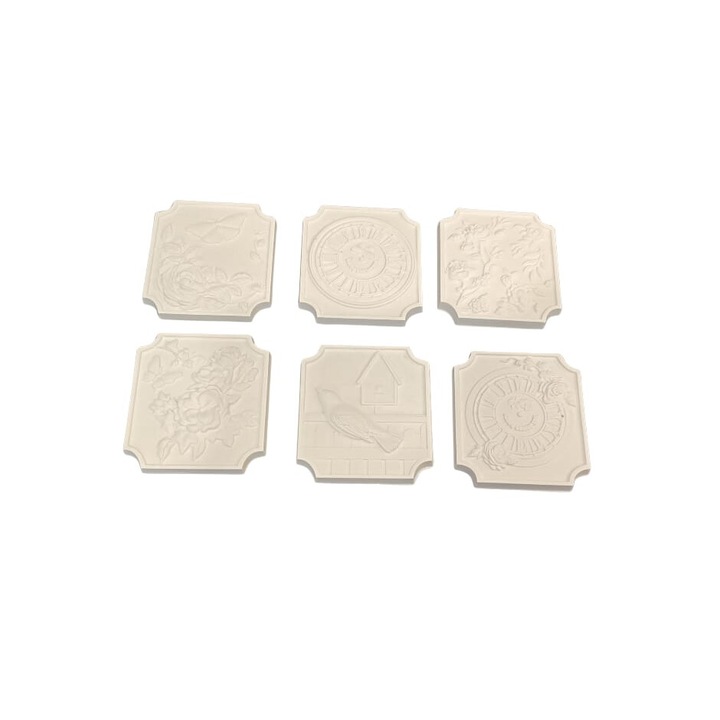 Set 6 figurine de pictat tip tablou