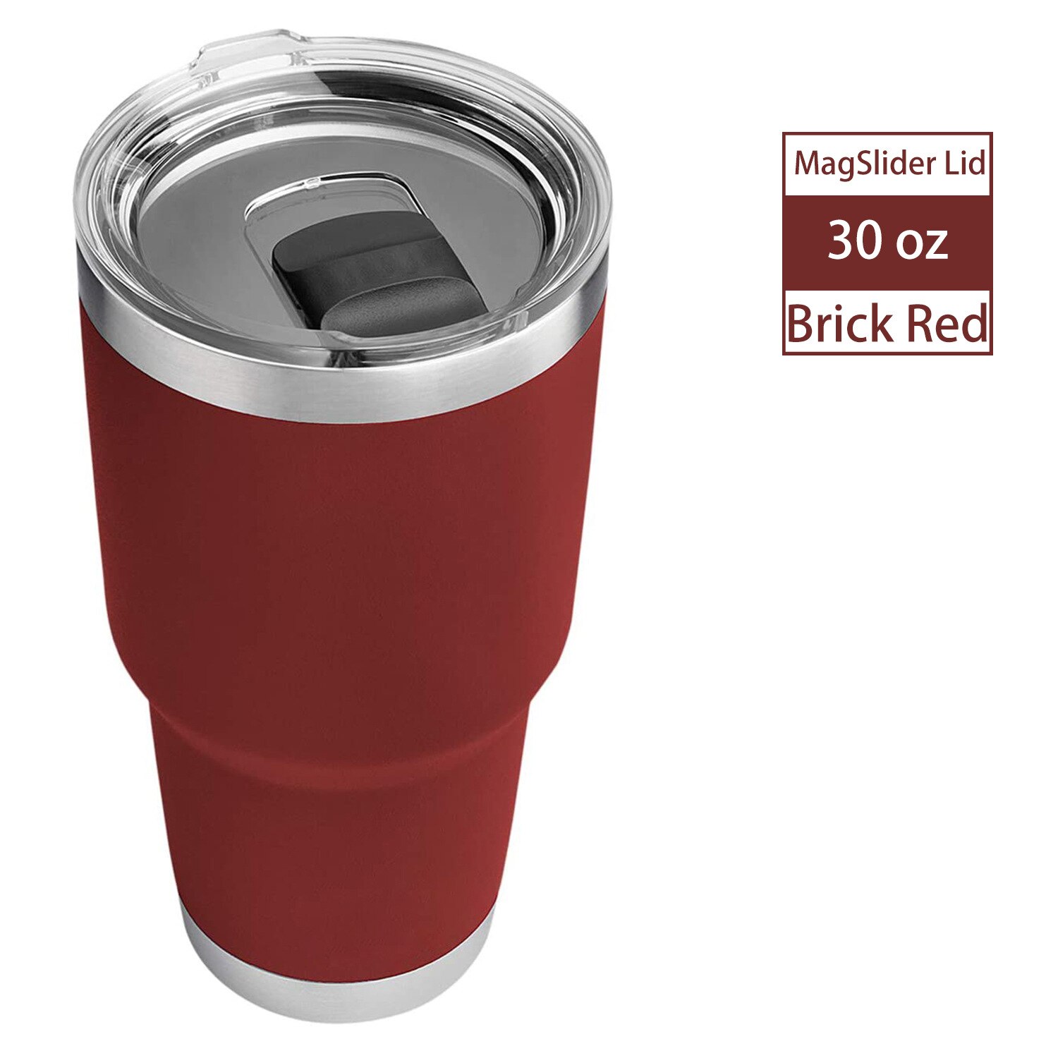 Tumbler 30 oz, Cozevdnt, inox, capac cu magnet, 887ml, 17.5x7cm