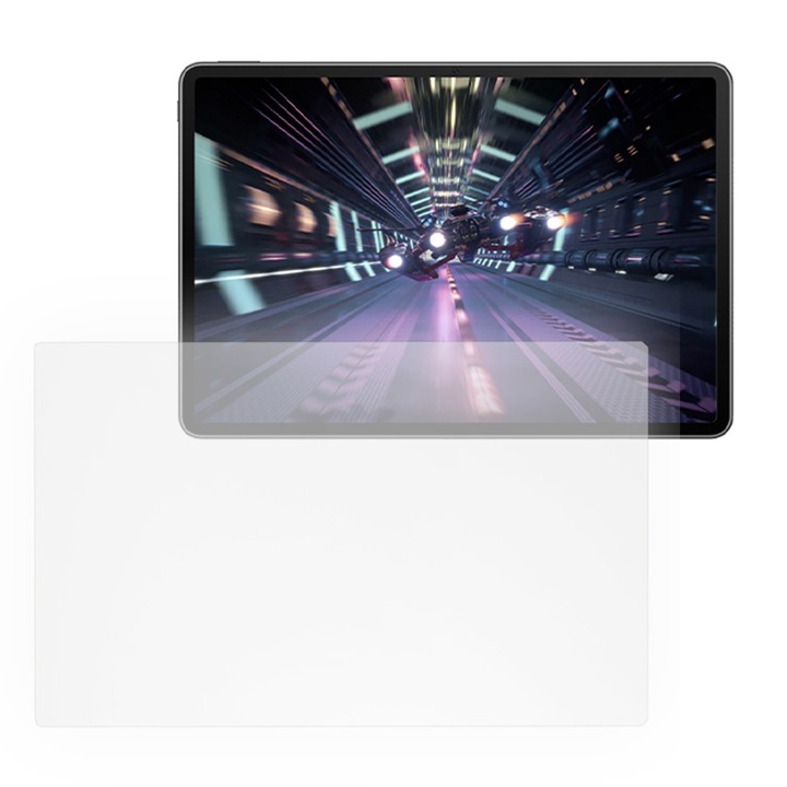 Folie Silicon High Definition pentru Huawei MatePad Air (2024), COMANDO TAB PROTECT, Anti-Soc, Rezistenta la zgarieturi, Ultra-subtire, Strat Oleofobic, Sensibilitate ridicata, Aplicare usoara, Transparent