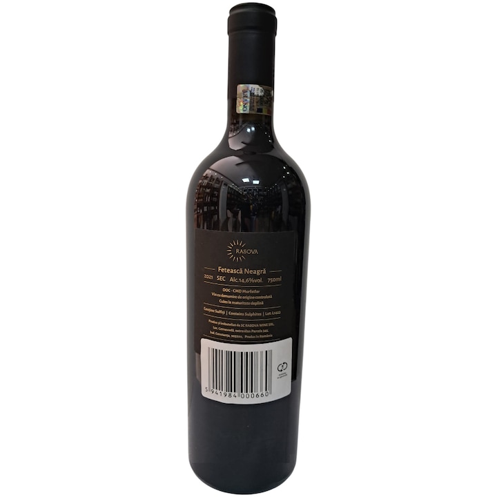 Imperfect Rasova Vin Rosu Crama Rasova Imperfect, Feteasca Neagra, Sec, 0.75l - eMAG.ro