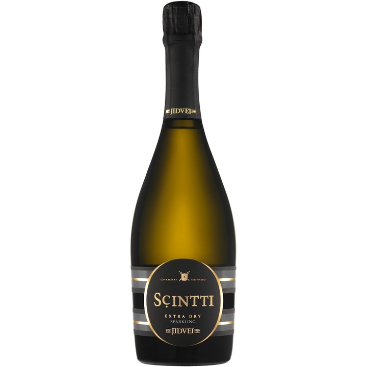 Vin spumant Scintti Extra Dry, 0.75l