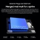 Tableta Blackview Tab 16 Pro, 24GB Ram(8GB+16GB extensibili), 256GB Rom, 1200x1920, 7700mAh, Ecran 10.95", Afisator de ceas, 8MP+5MP+13MP, Android 14, Slot trei alegeri 2, Gri