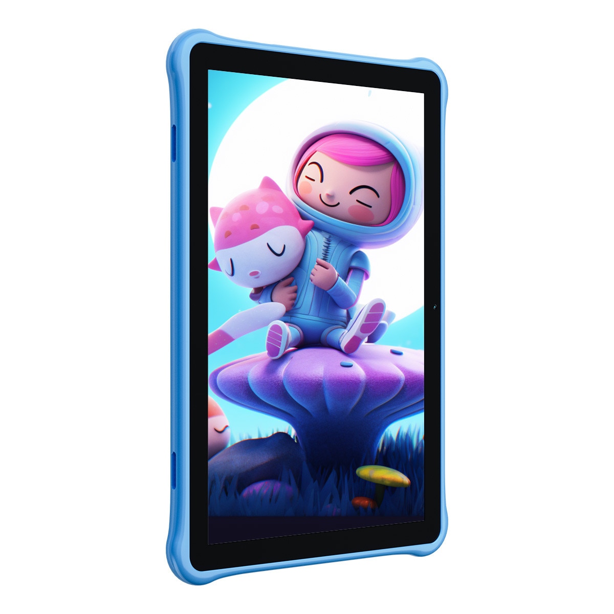 Tableta pentru copii Blackview Tab 30 Kids, Android 13Go, 10.1", 60Hz, 6GB Ram(2GB + 4GB extensibili), 64GB Rom, 800x1280, 5100mAh, 4 nuclee, WIFI6 (2.4G+5G), Card TF unic, 10W, Tableta educationala, Albastru