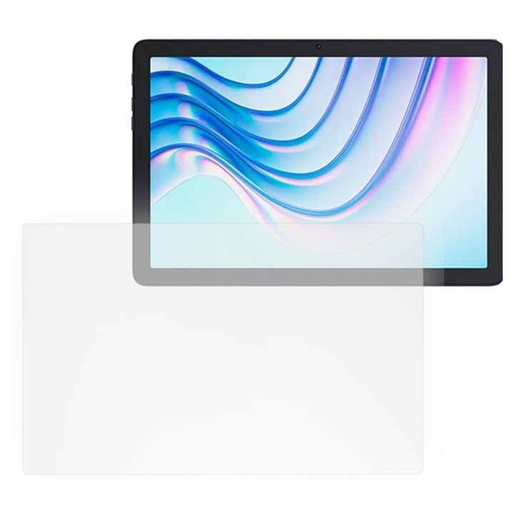 Folie Silicon High Definition pentru Cubot TAB 60, COMANDO TAB PROTECT, Anti-Soc, Rezistenta la zgarieturi, Ultra-subtire, Strat Oleofobic, Sensibilitate ridicata, Aplicare usoara, Transparent