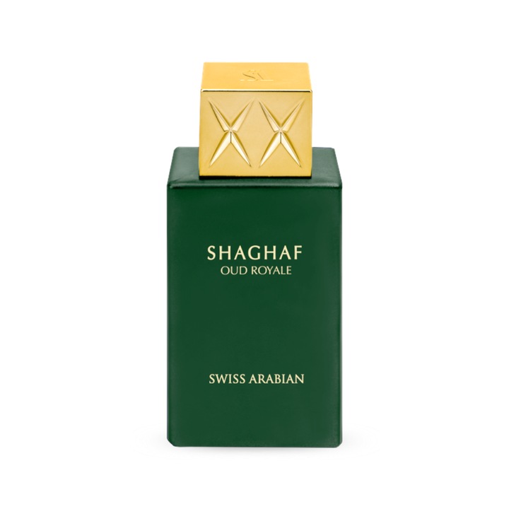 Eau de parfum Shaghaf Oud Royale, Swiss Arabian, unisex, 75 ml
