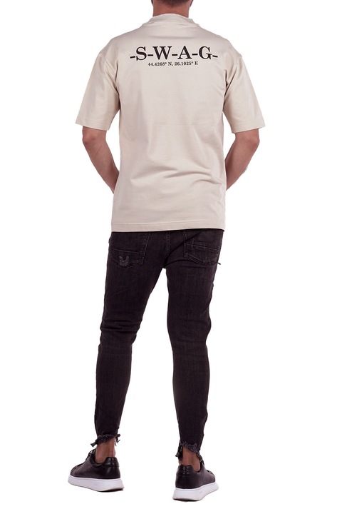 Tricou Longitude Marimea M Beige