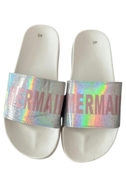 papuci, Gri metalizat, 40