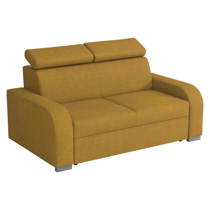 Canapea Losar 2, MIRJAN24, galben, 100x170x85 cm