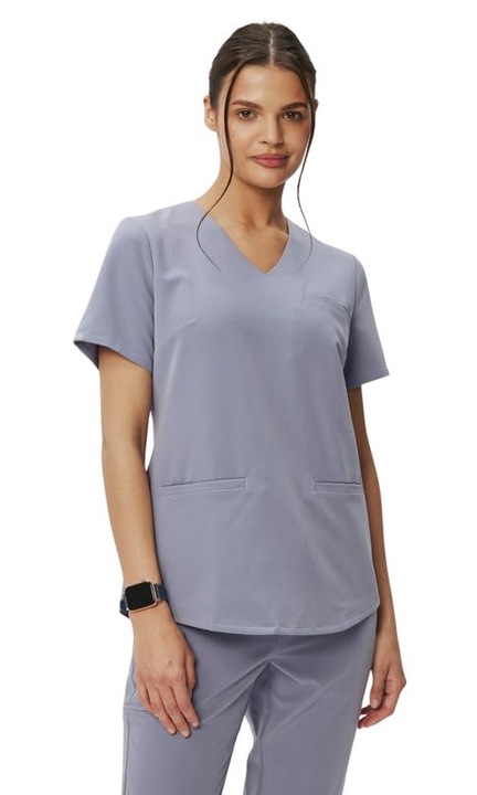 Costum medical de dama, MEDHOODIE, Poliester, Lavanda, XS