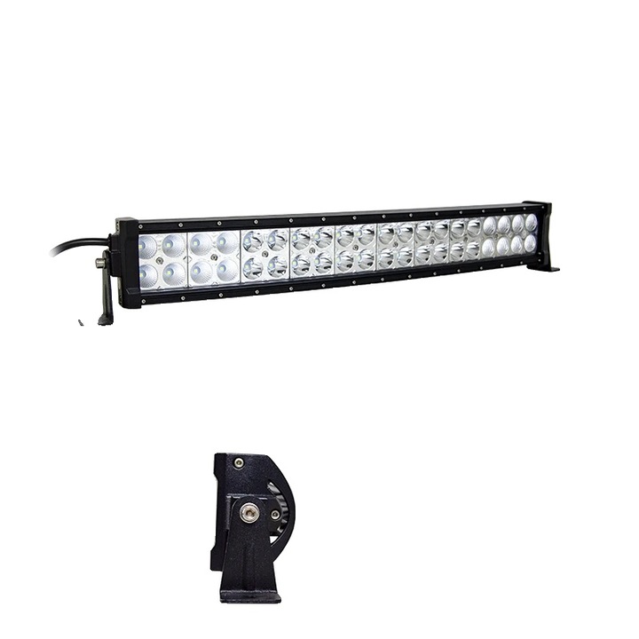 Извита LED светлинна лента, 120 W, водоустойчива, 22 инча