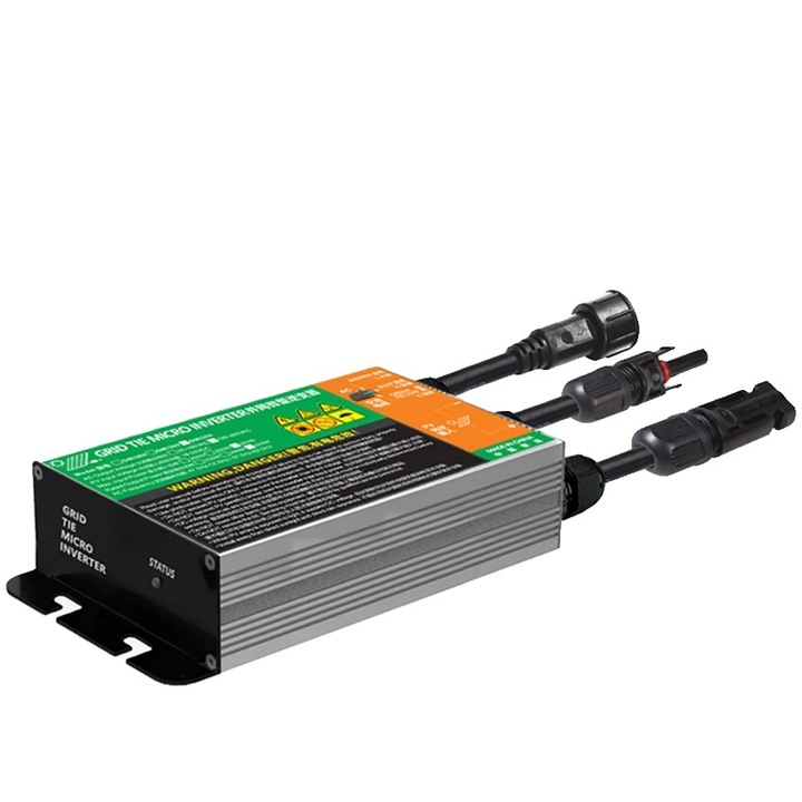 Inverter micro GMI-350W, 180V-280VAC, 34-46V, 30.5x12.5x5.5cm